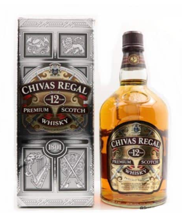 Chivas Regal Aged 12 Years - Premium Scotch Whisky - 2000s Edition, 75cl