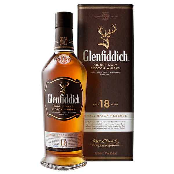 Glenfiddich Aged 18 Years - Small Batch Reserve - Old Packaging, 75cl