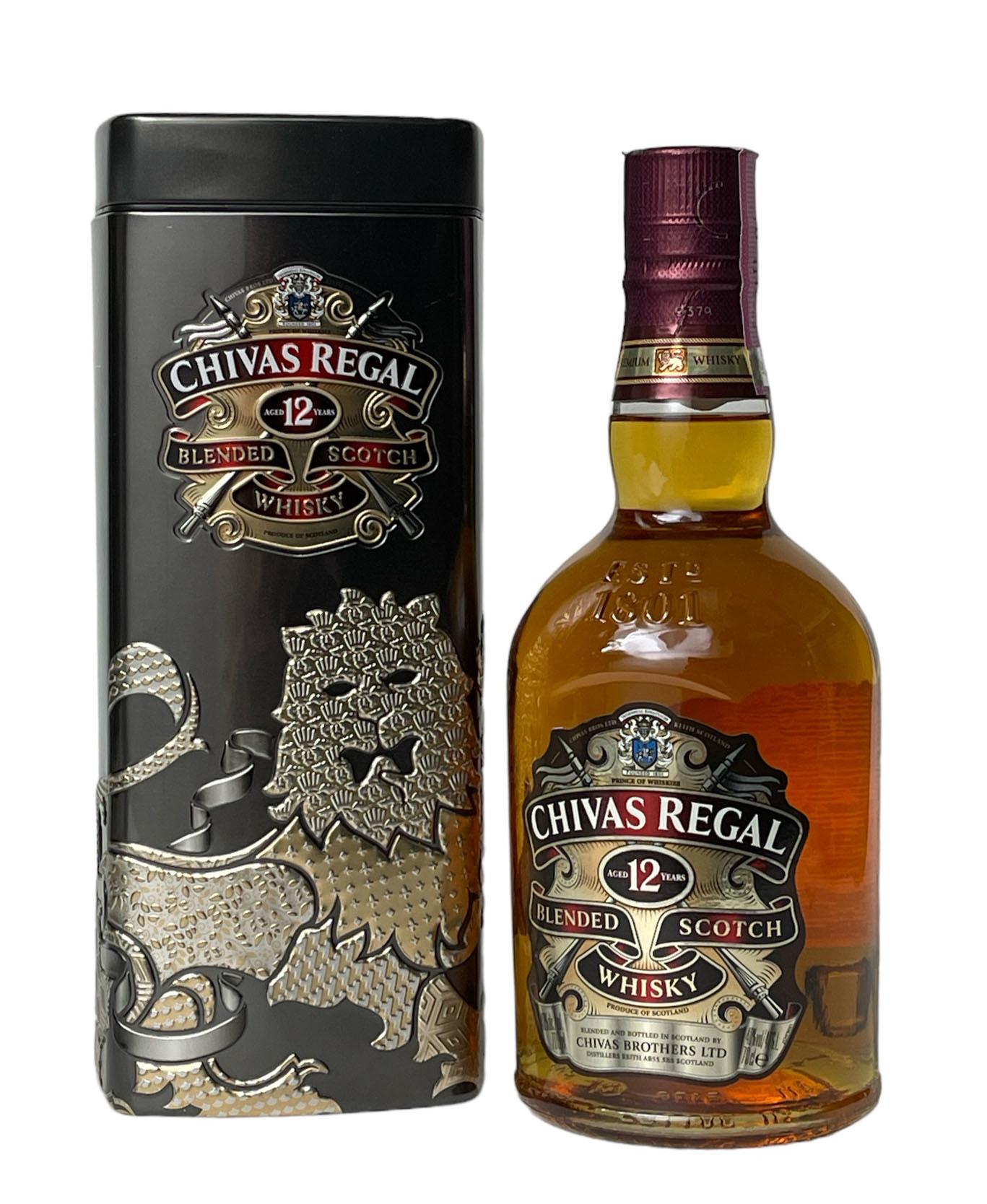 Chivas Regal Aged 12 Years - Lion Limited Edition by Dan Funderburgh, 75cl
