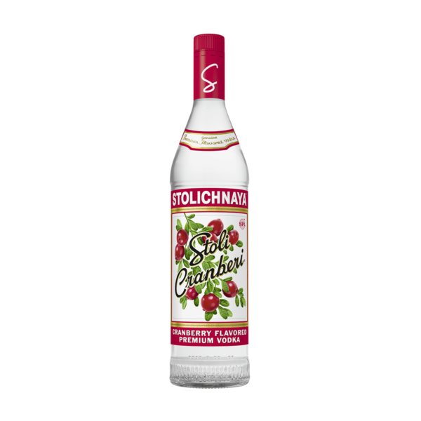 Stoli Cranberi, 75cl
