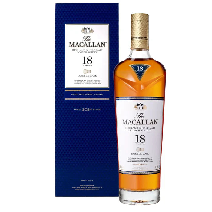 The Macallan 18 Years Old Double Cask 2024 Edition, 70cl