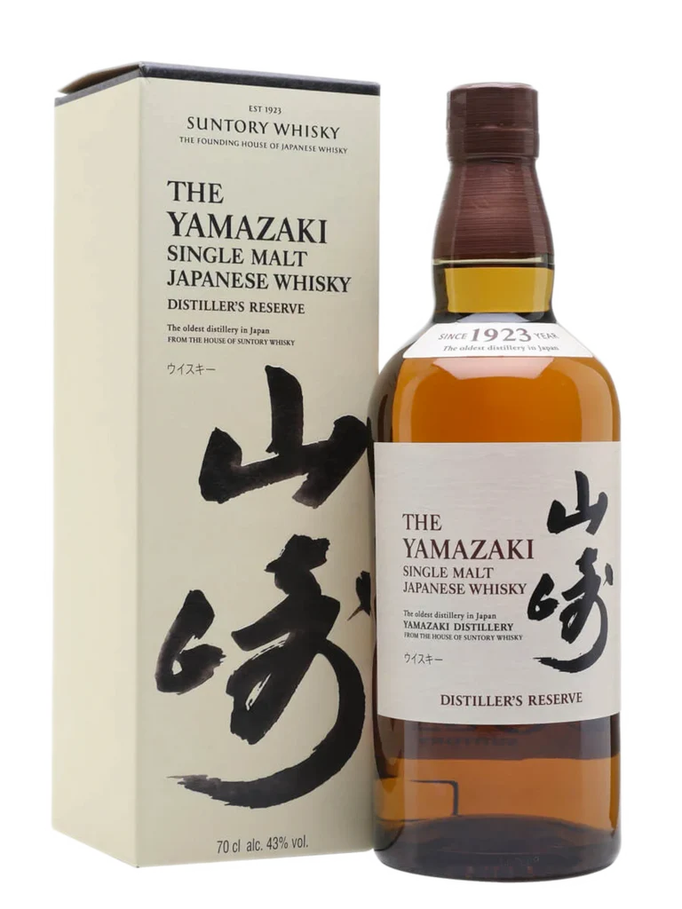 The Yamazaki Single Malt Japanese Whisky Distiller's Reserve, 70cl