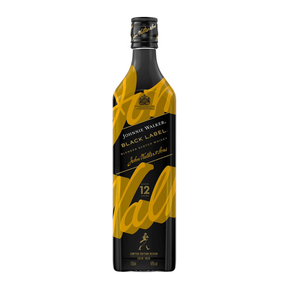 Johnnie Walker Black Label Aged 12 Years Limited Edition Design - Icon 2.0