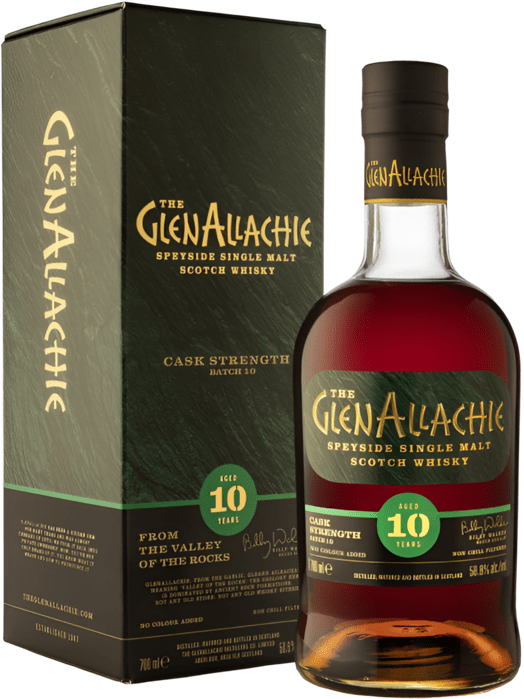 GlenAllechie Aged 10 Years Cask Strength Batch 10