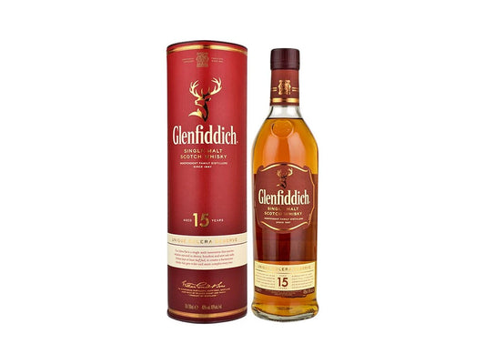 Glenfiddich Aged 15 Years - Unique Solera Reserve - Old Packaging, 75cl