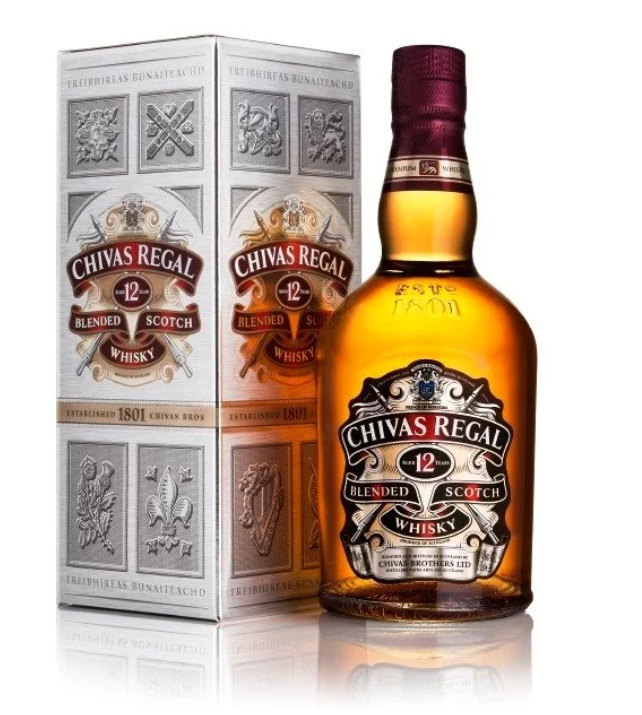 Chivas Regal Aged 12 Years - Blended Scotch Whisky -  2010s Edition
