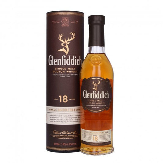Glenfiddich Aged 18 Years - Small Batch Reserve - Old Packaging, 20cl