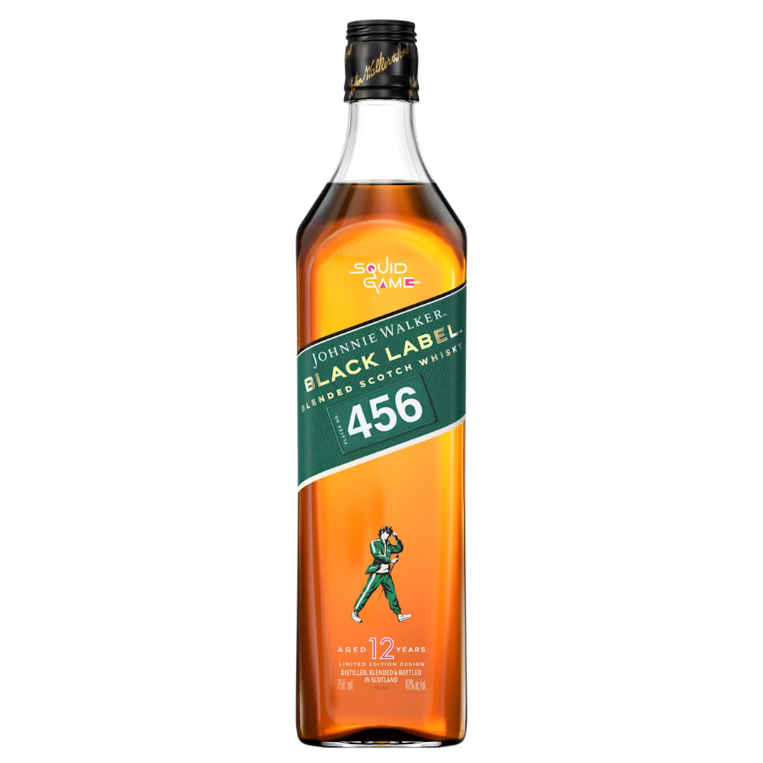 Johnnie Walker Black Label Aged 12 Years Limited Edition Design - Squid Game, 70cl