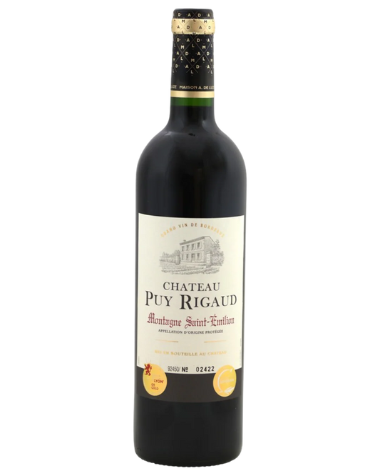 Château Puy Rigaud, Montagne-Saint-Emilion 2018, Rouge, Bordeaux France