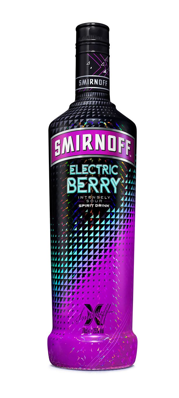 Smirnoff Electric Berry, 70cl