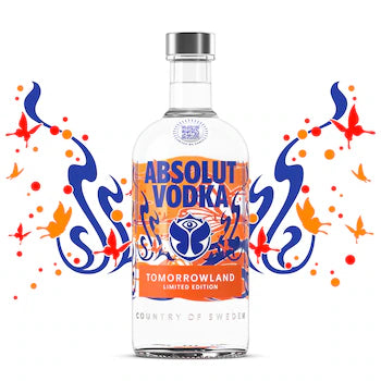 Absolut Vodka Tomorrowland Limited Edition 2023, 70cl