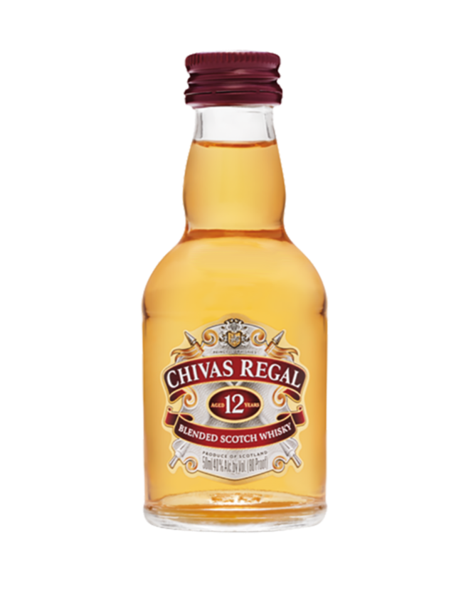 Chivas Regal Aged 12 Years - Old Grey Packaging
