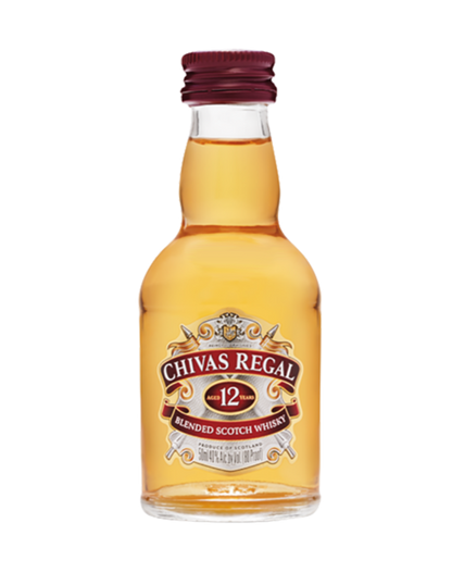 Chivas Regal Aged 12 Years - Old Grey Packaging