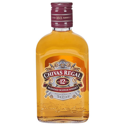 Chivas Regal Aged 12 Years - Old Grey Packaging