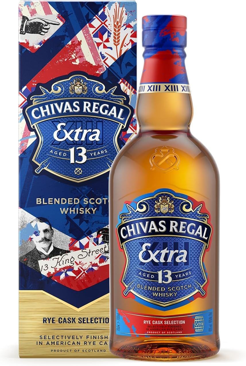Chivas Regal Extra Aged 13 Years - Rye Cask Selection, 70cl