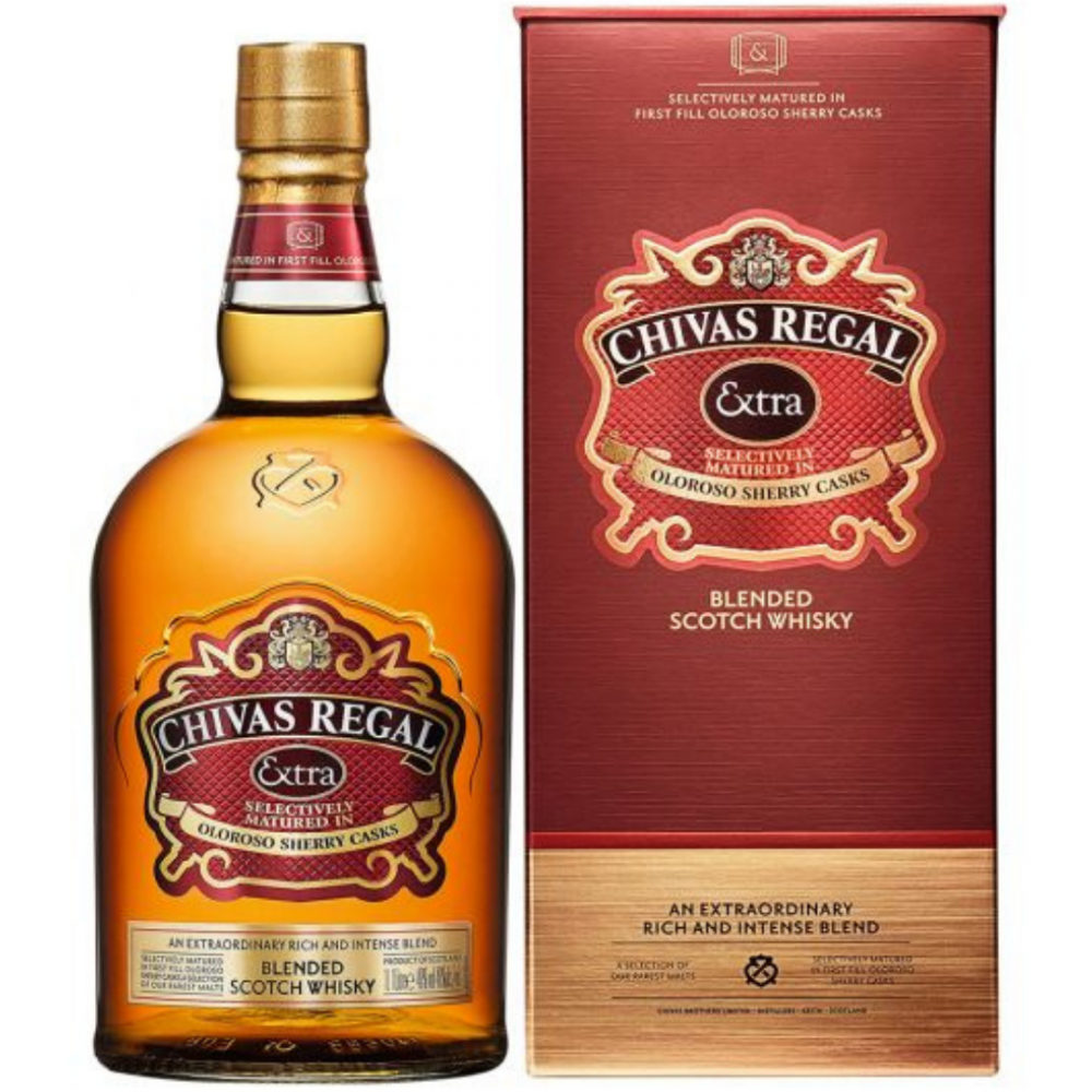 Chivas Regal Extra Selectively Matured in Oloroso Sherry Casks, 1L